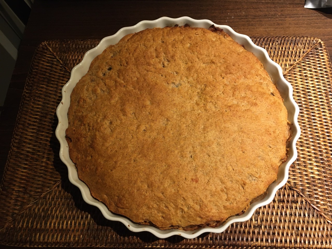 μηλόπιτα με αλεύρι ολικής χωρίς ζάχαρη